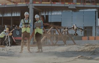 Baustelle Drohne