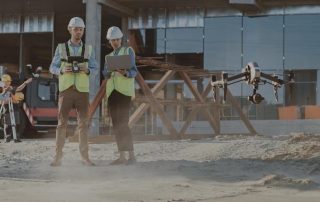 Baustelle Drohne
