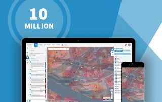 10 Millionen Abfragen Map2Fly