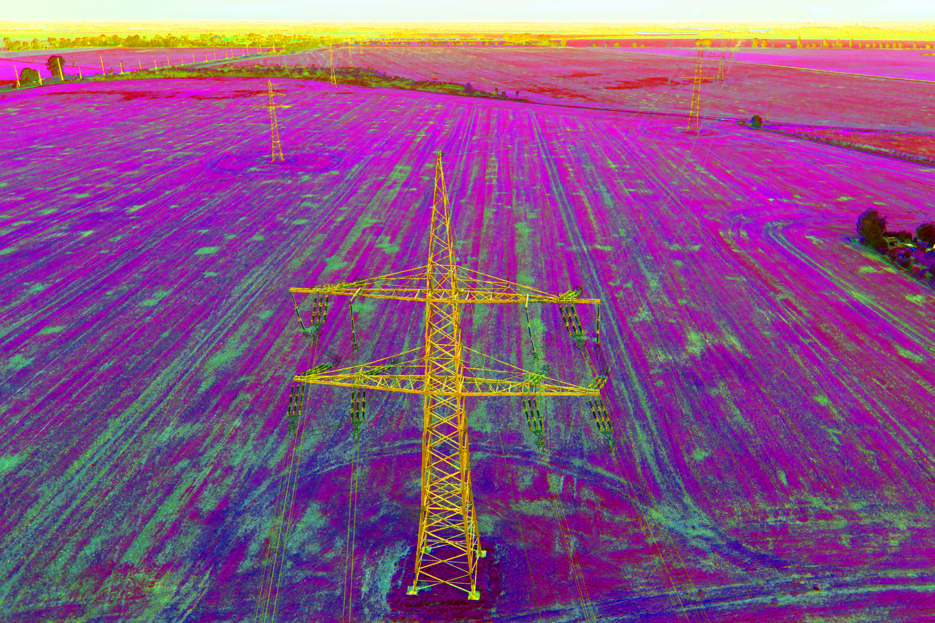 NDVI Strommast