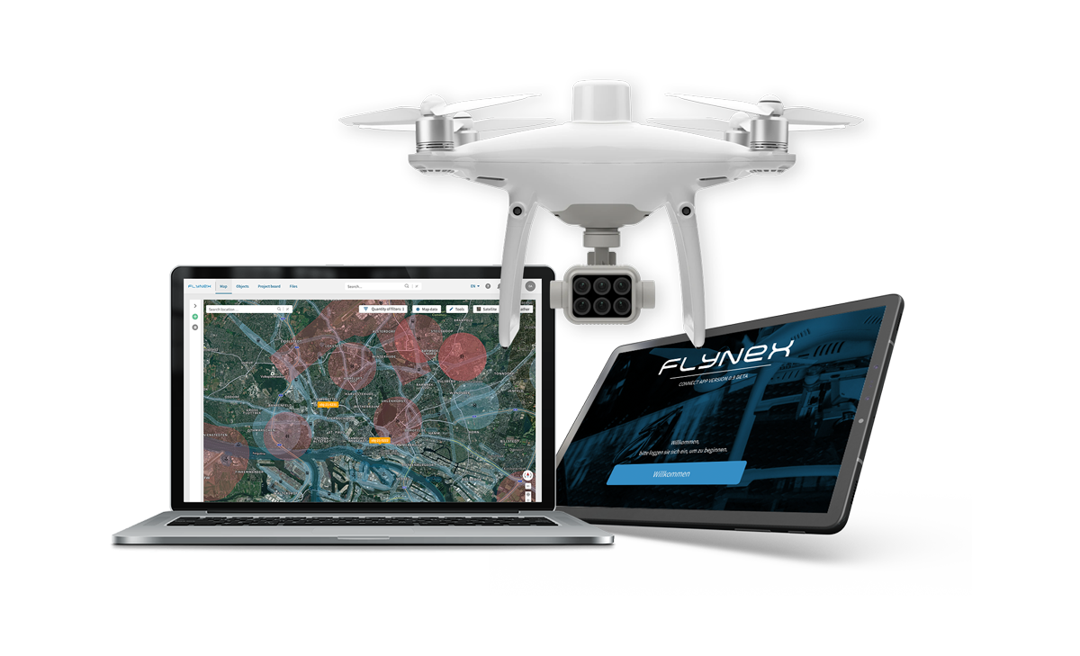 FlyNex Digitalisierte Netzinspektion per Drohne