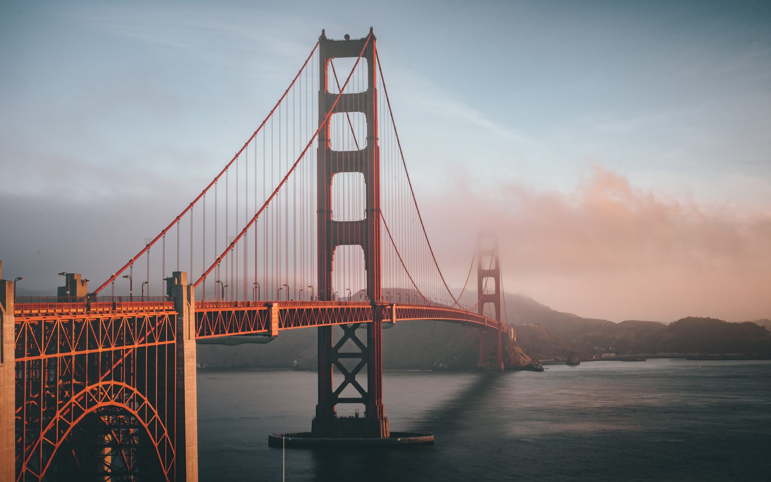 Die Golden Gate Bridge in San Francisco