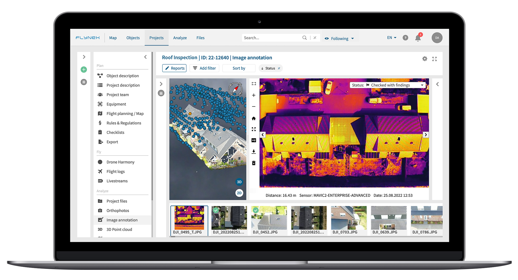 FlyNex Software - Real Estate Roof Inspection